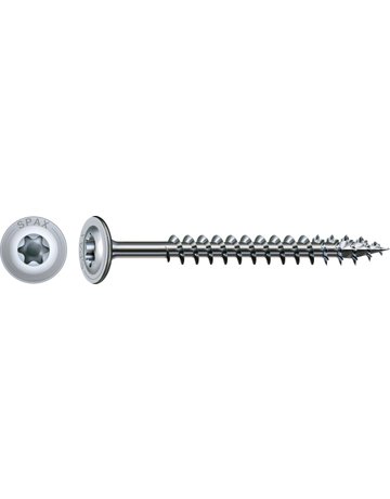 SPAX, Holzbauschraube HI.FORCE 10 mm, Tellerkopf, T-STAR plus, 4CUT, Vollgewinde, WIROX - SPAX - 4
