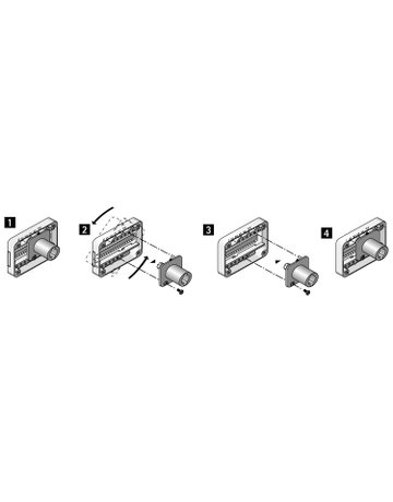 HETTICH Zylinderkastenschloss Prestige 2000 - Hettich - 4