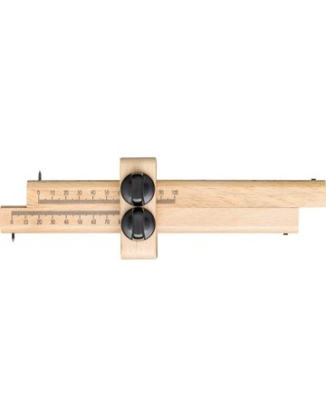 Streichmaß mit zwei Schrauben 170mm FORUM - 1