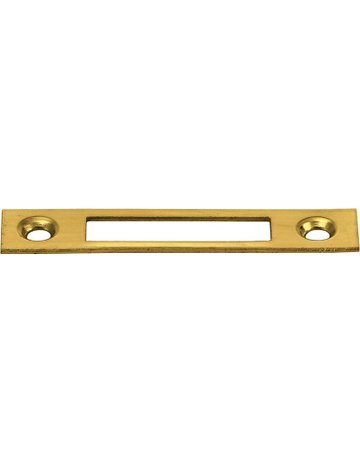 Schließblech zu Möbel -Schloss vermess. 60 X 12 mm (normal) 2556 - JuNie - 1