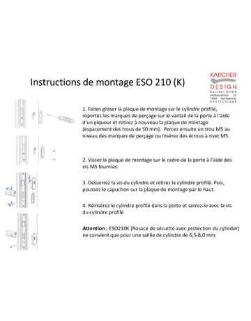 Schutzrosette ESO 210 - Karcher Design - 3