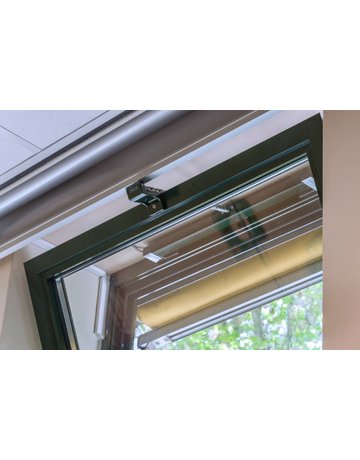 Kettenantrieb Slimchain 24 V rechts Alarmhub 460mm Luftungshub 460mm - GEZE - 6