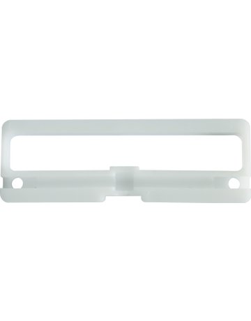 GA-Klappenhalter, Kunststoff weiß unbehandelt 017002, für Briefkasten, mit Torsionsfeder - Normbau - 1