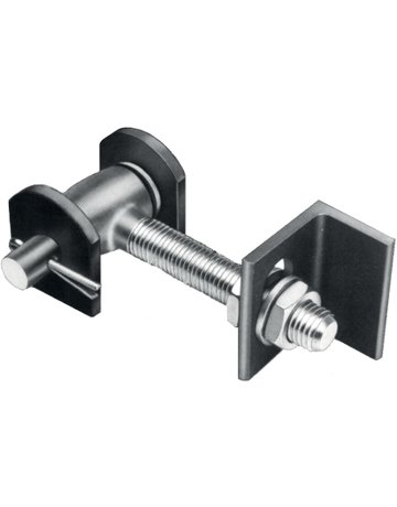 Torband verstellbar mit Winkeleisen Gr. 4M 24 links + rechts verwendbar Nr. 1590 W - Pfeifer - 1