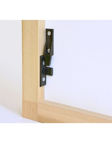 EH Plattenteil mit Rastnase schwarz für Spanplattenschraube 4 mm - Keku - 3