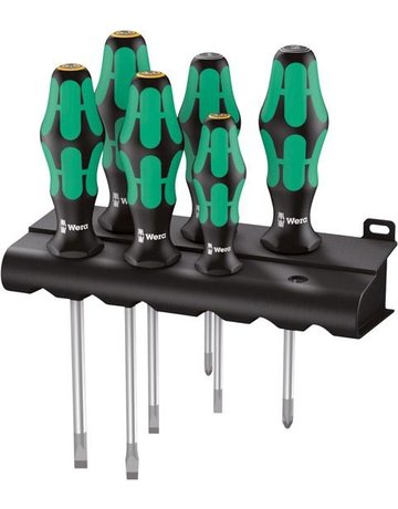 Schraubendreher-Satz 6tlg. Schlitz/PZ - Wera - 1
