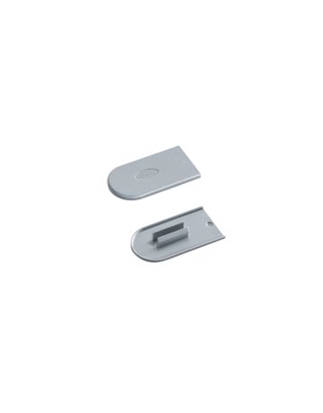 Abdeckkappe Cabineo Kunststoff RAL 7040 fenstergrau Paket à 100 St. - Lamello