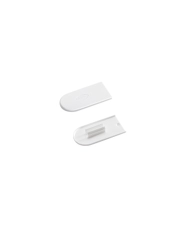 Abdeckkappe Cabineo Kunststoff RAL 9003 signalweiß Paket à 100 St. - Lamello