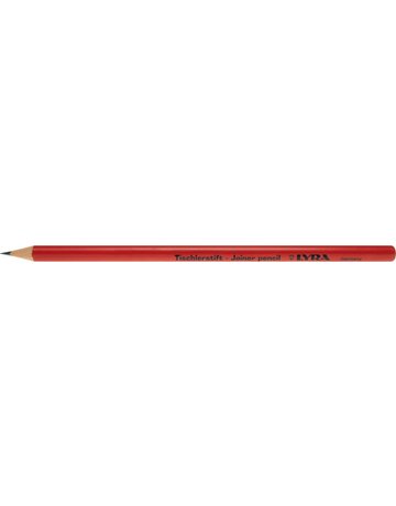 Tischlerbleistift 91T rund rot 17,5cm Lyra - 1