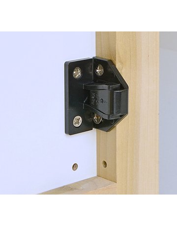 ASR Rahmenteil schwarz für Spanplattenschraube 4 mm - Keku - 3