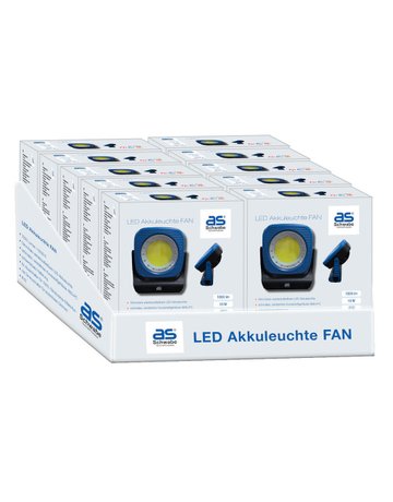 Akkuleuchte FAN 1000 Lumen - as Schwabe - 1