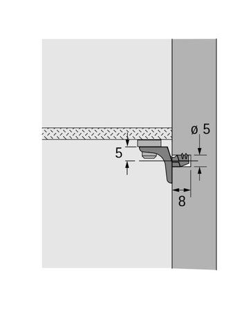 Bodenträger Sekura 2 - Hettich - 2