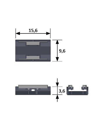 Direktverbinder Versa max. 3A 7,5mm 1 Stück - Halemeier - 2