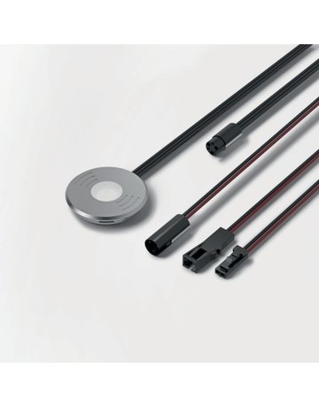 LED Touch Sensordimmer/-schalter 12V, maximal 36W, 2m LTG, M1 - Halemeier - 2