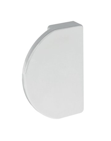 Fenstertür-Ziehgriff, 60mm, 9490, Nylon, weiß, reinweiß glanz - edi - 1