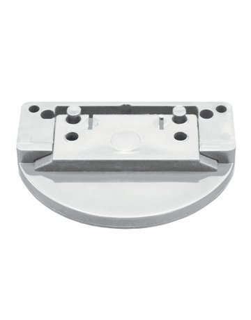 Fenstertür-Ziehgriff, 60mm, 9490, Nylon, weiß, reinweiß glanz - edi - 2