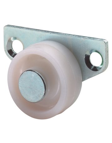 MB-Bettkastenrolle, Rad Ø 30mm E45, Anschrauben, Kunststoff weiß - BS ROLLEN - 1