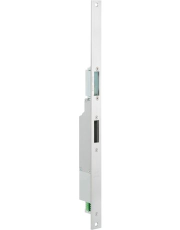 Fluchttüröffner, 12V DC, DIN Links-Rechts MEDIATOR® 65, mit Fl.SB, 24x355,75, edelstahl - effeff - 1