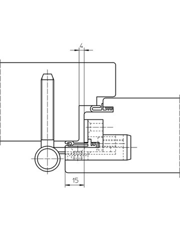 HT-Band, BAKA® 2D 20 FD RZ 57 Flachkopf, 2tlg. topzink - SIMONSWERK - 4