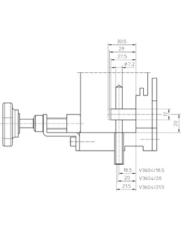 Bohr-/Fräskörper VARIANT V 3604/18,5 - SIMONSWERK - 3