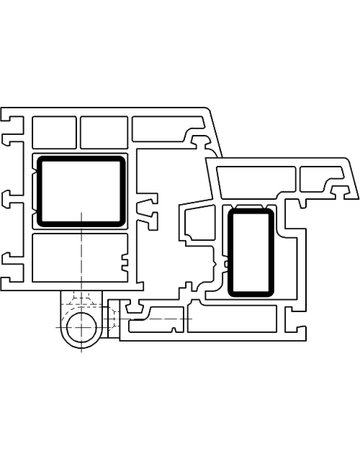 Fensterbänder SIKU K 3281 WF - SIMONSWERK - 3