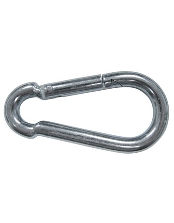 Feuerwehrkarabiner verzinkt 50 x 5 mm - 1