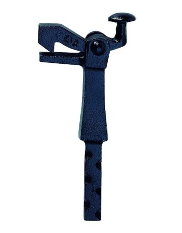 Torfeststeller, 1305, mit Steindolle, Temperguss, B34mm, H120mm - KWS - 1