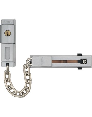 Wohnungseingangstür- Türkette, abschließbar, SK78 B/DFNLI, Stahl silber gehärtet - ABUS - 1