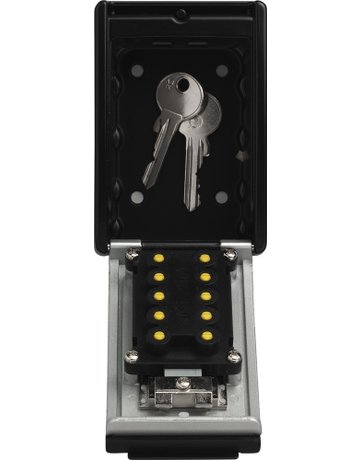 Objektausstattung- Schlüsselbox, mit Zahlenschloss, KeyGarage 767, schwarz - ABUS - 4