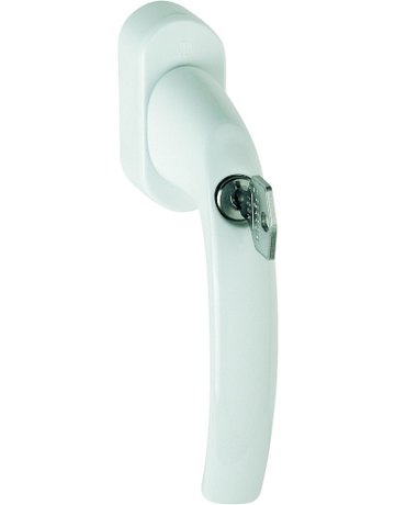 HOPPE® Fenstergriff absperrbar Atlanta 0530S/US952 100NM, N10, mit Schrauben, Aluminium - HOPPE - 1