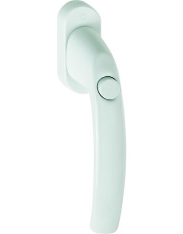 HOPPE® Fenstergriff abschließbar Atlanta 0530SV/U26, ohne Schrauben, Aluminium - HOPPE - 1