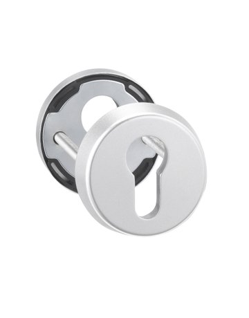 Schutzrosetten-Satz 6633 rd,12mm,ES0/PZ,F1 eloxiert ,TS65-68 - edi - 1