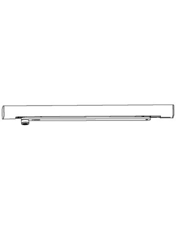 Gleitschiene TS 5000 E silberfarbig eloxiert - GEZE - 3