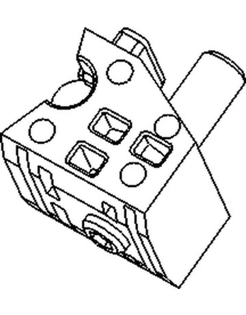 ZT- Rohrpuffer, Perlan 140, einflügelig, Edelstahl, edelstahl matt - GEZE - 2