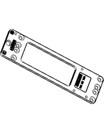 Montageplatte TS 2000 NV/NV BC silberfarbig eloxiert - GEZE - 2