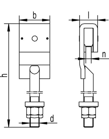 Falttor-Entlastungsrolle 912,mit Kugellager - HELM - 2