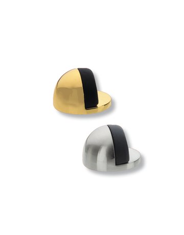 Bodentürstopper, H25mm, Ø45mm TSB 2145 Ni SB, edelstahloptik gebürstet - BURG WÄCHTER - 1