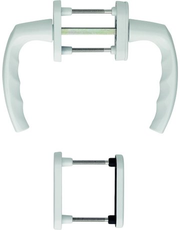 HOPPE® Fenstertürgriffgarnitur Atlanta 0530/66N/U26, Aluminium - HOPPE - 1