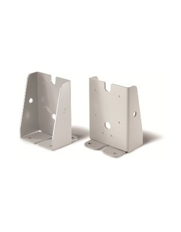 Objektausstattung-Konsole für Türhaftmagnet K THM-01, Stahlblech lichtgrau - Hekatron - 1