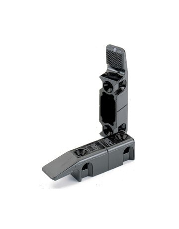 Hettich Multi Clip Einhängebeschlag Kunststoff schwarz 64mm - 1