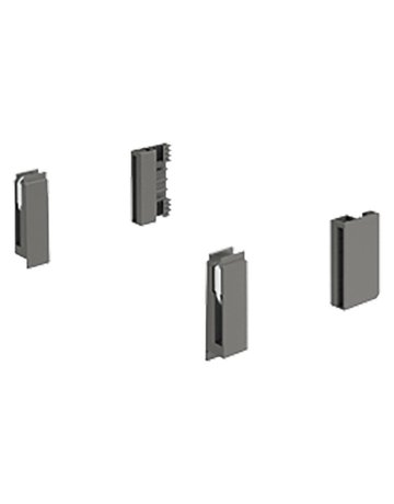 TopSide Adapter InnoTech Atira / 144 mm, dunkelgrau - Hettich - 1