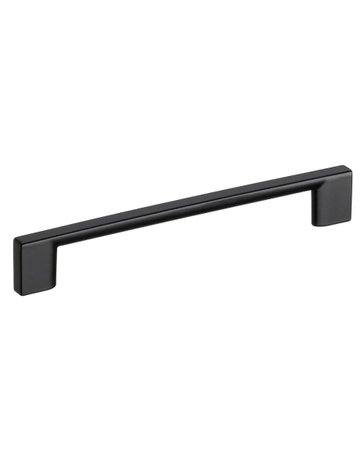Design-Bügelgriff Zamak schwarz BA 160 mm B 188 mm H 27 mm Ø 8 mm - Schwinn - 1