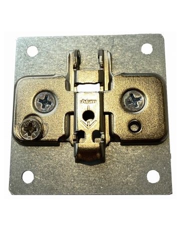 Reparaturplatte 1 für Montageplatte, Gewinde 2 x M4 - Topform - 3