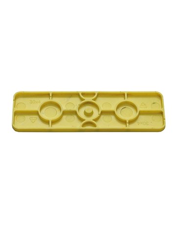 Verglasungsklötze 100 x 40 x 4 gelb - Topform