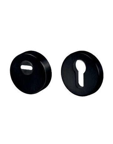 Topform Schutzrosette Paros rund RAL 9005 schwarz - Topform - 1