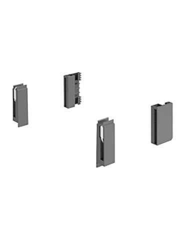 TopSide Adapter InnoTech Atira / 144 mm, dunkelgrau - Hettich - 1