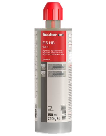 Spezialmörtel FIS HB 150 C Verwendung mit: Ankerstangen - fischer - 1