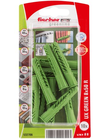 Universaldübel UX Green - fischer - 2