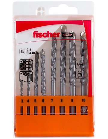 Schlagbohrer D-S Set 3 - 10 mm - fischer