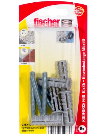 Gewindestangendübel FGD 10 M6 TR 60 K - fischer - 3